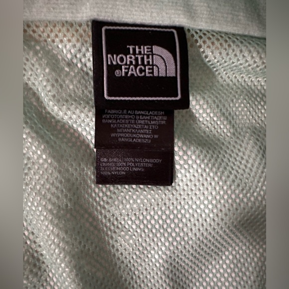 The North Face Turquoise Rain Jacket - Picture 3 of 4